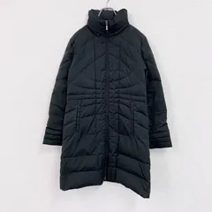 MONCLER　モンクレール　ダウンコート　キルティングコート　黒　ブラック　1サイズ　古着