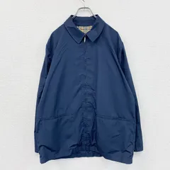 BURBERRY LONDON　バーバリーロンドン　フルジップジャケット　ノバチェック　紺　ネイビー　Mサイズ　古着