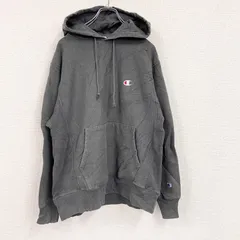 Champion　チャンピオン　リバースウィーブ　スウェットパーカー/フーディー　灰色　グレー　Mサイズ　古着