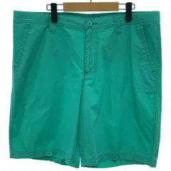 【中古】　Columbia　ハーフパンツ　短パン　ジップフライ　無地　オーバーサイズ　アウトドア　古着　/7036