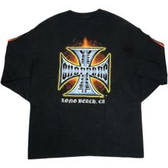 90s WEST COAST CHOPPERS ロンT L アイアンクロス - メルカリ