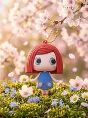 ⭐️【新品】イルメール ハッピードール ラバーキーホルダー ver.2 C/maryのサムネイル