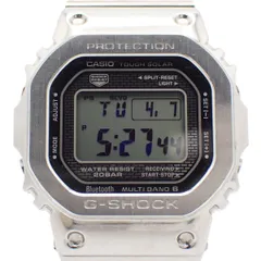 カシオ G-SHOCK フルメタル Bluetooth スマートフォンリンク ソーラー電波 メンズ 腕時計 GMW-B5000D-1JF【いおき質店】