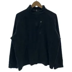 【中古】　L.L.Bean　フリース　プルオーバー　ハイネック　ハーフジップ　無地　オーバーサイズ　アウトドア　古着　/1603