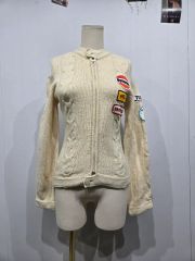 Hysteric Glamour かぎ編み サマーニット カーディガン - メルカリ