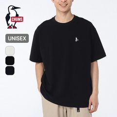 美品 25SS チャムス ハリケーントップ ヘンリーネック 半袖 スウエット 