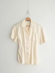 美品 プラダ 花柄スワール シャツ サイズ38 - メルカリ