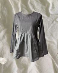anuke / 新品・未使用 Pile Polo Tops チャコールグレー - メルカリ