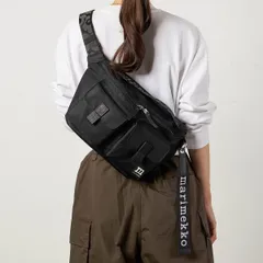 新品 マリメッコ Marimekko ショルダーバッグ ソリッド SLING BAG M ブラック