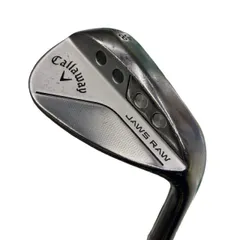 Callaway Jaws Raw 58度 ウェッジ中古品(美品) Callaway Jaws Raw 58° ウェッジ スチールシャフト 【公式通販】