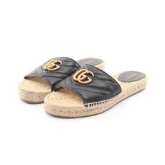 極美品 GUCCI グッチ サンダル マーモント 型番577268 サイズ38 - メルカリ