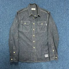 春物】YAECA LIKE WEAR ヤエカ リラックスフィット デニムシャツ