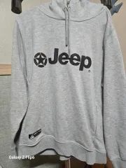 Jeep ジープ グレー WHO フードTシャツのサムネイル