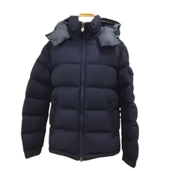 MONCLER【モンクレール】モンジュネーブル　ダウンジャケット　メンズ　サイズ1　S/Mサイズ相当　ネイビー系【中古品/USED-B】質屋　かんてい局那覇店　ｎ3104014927300008