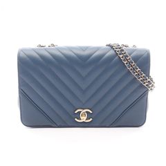 シャネル CHANEL ショルダーバッグ マトラッセ AS3732 ブルーグレー