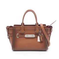 コーチ COACH ハンドバッグ スワッガー27 2WAY 38372 ブラウン/ダーク
