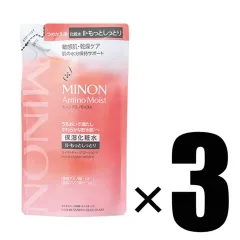 3個 MINON ミノン アミノモイスト モイストチャージ ローションII もっとしっとりタイプ 130mL×3 つめかえ 保湿化粧水 リニューアルのサムネイル