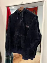 90s Polo Sport ポロ スポーツ フリース プルオーバー フーディー