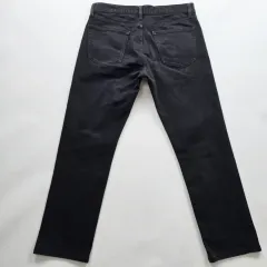 ユニクロ デニム ズボン ブラックデニム ストレッチ デニム サイズ31 R4391