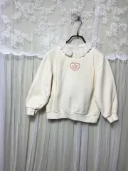 (キッズ)mori mori ネック レイ アン起毛 スウェット13