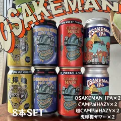 伊豆のぬし釣りコラボ8本セット　お酒マンIPA・CAMPaiHAZY・虎檸檬サワー　反射炉ビヤ、REPUBREWのサムネイル