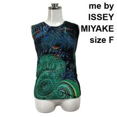 ISSEY MIYAKE FETE ノースリーブ issey miyake FETE ノースリーブ size2 総柄 - メルカリ