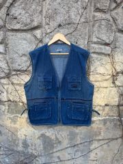 お宝】フィルソン made in Italyデニムベスト M - メルカリ