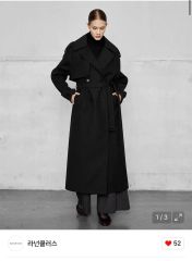 jilgrace FULL LONG COAT 1 ブラック - メルカリ