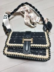 Chloé クロエ エテル レオパード柄 レザー ハンドバッグ ブラウン