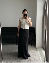 L'Appartement リネン ヘンプ スカート ナチュラル 24SS - メルカリ
