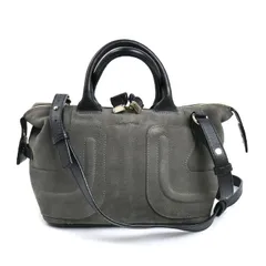 SEE BY CHLOE シーバイクロエ KAY 2Wayショルダーバッグ グレー/ブラック レディース 中古