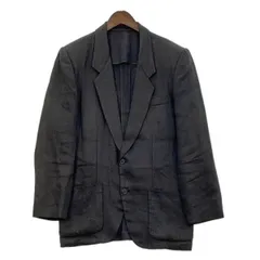 Y's for men ワイズフォーメン 80s リネン テーラード ジャケット ブレザー 80年代 初期タグ ヴィンテージ メンズ Sサイズ チャコールグレー アウター DM18843■のサムネイル