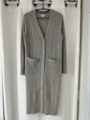 レディース クラブモナコ カシミア 100% ロング カーディガン S/Pのサムネイル