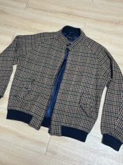○☆新品未使用 Hevo ナイロンフーデッドジップジャケット 46 ネイビー