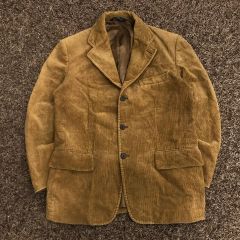 HERMES エルメス コーデュロイ テーラード ジャケット メンズ 46 