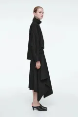 コスピンストライプ ウールスカート COS ASYMMETRIC PINSTRIPEDのサムネイル