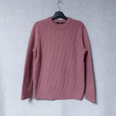 105) システム メンズ ウール ニット