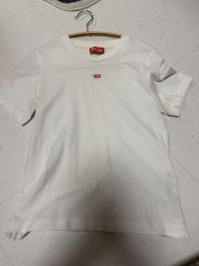 d*g様 【希少/90s】PRADA プラダ エンボスロゴ Tシャツ 白 レッド