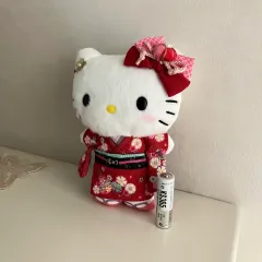 サンリオ 着物 hello kitty(ハローキティ) ぬいぐるみ キーホルダー