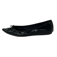 パンプス 24 23.5黒 repetto レペット ラバー リボン パンプス 24 23.5黒 repetto レペット ラバー リボン - メルカリ