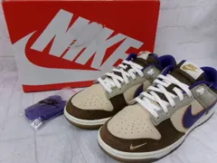 【中古】箱有 NIKE ﾅｲｷ ﾀﾞﾝｸﾛｰﾌﾟﾚﾐｱﾑ節分 DQ5009-268 ﾌﾞﾗｳﾝ ﾊﾟｰﾌﾟﾙ 26.5cm 991914570のサムネイル