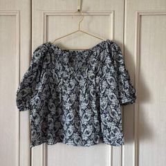 美品】NATIVE VILLAGE 綿 シルク 花柄 シャツ シアー - メルカリ