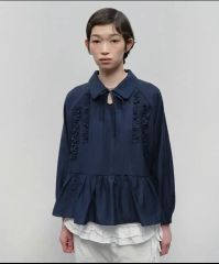 新品☆gypsohila GPS-550 Tuck Blouse ネイビー38 - メルカリ