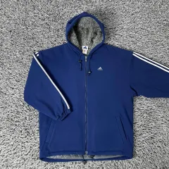 ADIDAS アディダス JPN ヴィンテージ フリース フード ジップアップ フリース