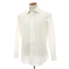 【中古】フライ FRAY コットン レギュラカラー ドレスシャツ ホワイト【サイズ40】【メンズ】のサムネイル