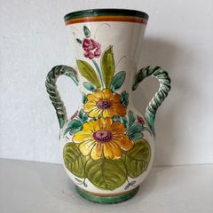 Deruta イタリア デルータ 陶器 花瓶 置物 4838/20 Italy - メルカリ