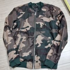 COACH コーチ カモフラ MA-1 ブルゾン XS 迷彩 オイルドジャケット
