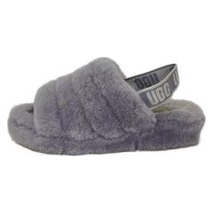 UGG DISCO CROSS SLIDE 24cm グレー - メルカリ