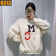 100 MILLET MCC ロゴ アイボリー スウェット Tシャツ Lのサムネイル