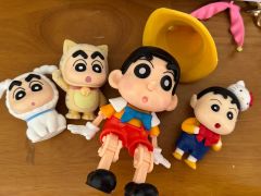クレヨンしんちゃんフィギュア 7体まとめ売り - メルカリ
